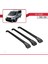 Fiat Scudo 2006-2016 Arası ile Uyumlu Ace-1 Ara Atkı Tavan Barı Siyah 3 Adet Bar 3