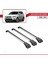 Mitsubishi Outlander 2008-2013 Arası ile Uyumlu Ace-1 Ara Atkı Tavan Barı Gri 3 Adet Bar 3