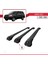 Honda Pilot 2003-2008 Arası ile Uyumlu Ace-1 Ara Atkı Tavan Barı Siyah 3 Adet Bar 4