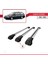 Subaru Outback 1994-1999 Arası ile Uyumlu Ace-1 Ara Atkı Tavan Barı Gri 3 Adet Bar 4