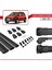 Dacia Sandero Stepway 2008-2012 Arası ile Uyumlu Ace-1 Ara Atkı Tavan Barı Siyah 3 Adet Bar 5
