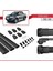 Toyota Hilux 2006-2016 Arası ile Uyumlu Ace-1 Ara Atkı Tavan Barı Siyah 3 Adet Bar 5