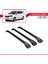 Ssangyong Turismo 2013-2019 Arası ile Uyumlu Ace-1 Ara Atkı Tavan Barı Siyah 3 Adet Bar 3