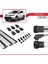 Toyota Rav4 2013-2018 Arası ile Uyumlu Ace-1 Ara Atkı Tavan Barı Gri 3 Adet Bar 5