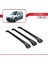 Opel Combo (C) 2001-2011 Arası ile Uyumlu Ace-1 Ara Atkı Tavan Barı Siyah 3 Adet Bar 3