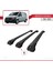 Mercedes Vito (W447) 2014 ve Sonrası ile Uyumlu Ace-1 Ara Atkı Tavan Barı Siyah 3 Adet Bar 4
