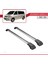 Volkswagen Caravelle (T5) 2003-2015 Arası ile Uyumlu Ace-1 Ara Atkı Tavan Barı Gri 3