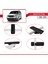 Mercedes Citan 2012-2021 Arası ile Uyumlu Basıc Model Ara Atkı Tavan Barı Siyah 3 Adet 4