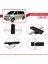 Volkswagen Caravelle (T5) 2003-2015 Arası ile Uyumlu Basıc Model Ara Atkı Tavan Barı Siyah 4 Adet 4