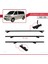 Volkswagen Caravelle (T5) 2003-2015 Arası ile Uyumlu Basıc Model Ara Atkı Tavan Barı Siyah 4 Adet 5
