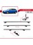 Seat Exeo 3r9 2009-2013 Arası ile Uyumlu Basıc Model Ara Atkı Tavan Barı Gri 3 Adet 5