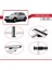 Infiniti QX50 (J50) 2014-2017 Arası ile Uyumlu Basıc Model Ara Atkı Tavan Barı Gri 3 Adet 4