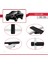 Isuzu D-Max 2012-2015 ile Uyumlu Basıc Model Ara Atkı Tavan Barı Siyah 3 Adet 4