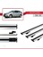 Kia Ceed Sportswagon 2009-2012 Arası ile Uyumlu Basıc Model Ara Atkı Tavan Barı Gri 3 Adet 3