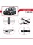 Renault Kangoo 2008-2020 Arası ile Uyumlu Basıc Model Ara Atkı Tavan Barı Gri 3 Adet 4