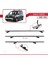 Renault Kangoo 2008-2020 Arası ile Uyumlu Basıc Model Ara Atkı Tavan Barı Gri 3 Adet 5