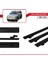 Opel Frontera Sport 1999-2004 Arası ile Uyumlu Basıc Model Ara Atkı Tavan Barı Siyah 3 Adet 3