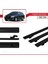 Peugeot 407 Estate 2005-2011 Arası ile Uyumlu Basıc Model Ara Atkı Tavan Barı Siyah 3 Adet 3