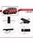 Volkswagen Touran 2010-2015 Arası ile Uyumlu Basıc Model Ara Atkı Tavan Barı Siyah 3 Adet 4