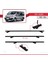 Opel Vivaro 2001-2014 Arası ile Uyumlu Basıc Model Ara Atkı Tavan Barı Siyah 3 Adet 5