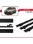 Opel Antara 2007-2016 Arası ile Uyumlu Basıc Model Ara Atkı Tavan Barı Siyah 3 Adet 3