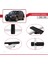 Volkswagen Touareg 2003-2010 Arası ile Uyumlu Basıc Model Ara Atkı Tavan Barı Siyah 3 Adet 4