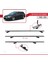 Volkswagen Passat (B6) Varıant 2005-2010 Arası ile Uyumlu Basıc Model Ara Atkı Tavan Barı Gri 3 Adet 5