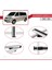 Volkswagen Caravelle (T5) 2003-2015 Arası ile Uyumlu Basıc Model Ara Atkı Tavan Barı Gri 3 Adet 4