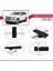 Mercedes Gl Class (X166) 2012-2015 Arası ile Uyumlu Basıc Model Ara Atkı Tavan Barı Siyah 3 Adet 4