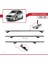 Mercedes Vito (W639) 2003-2010 Arası ile Uyumlu Basıc Model Ara Atkı Tavan Barı Gri 3 Adet 5