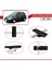 Toyota Corolla Spacio (E110) 1997-2000 Arası ile Uyumlu Basıc Model Ara Atkı Tavan Barı Siyah 3 Adet 4