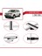 Acura Mdx (Yd2) 2007-2013 Arası ile Uyumlu Basıc Model Ara Atkı Tavan Barı Gri 3 Adet 4