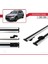 Volkswagen Tiguan 2007-2016 Arası ile Uyumlu Basıc Model Ara Atkı Tavan Barı Gri 3