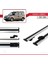 Vauxhall Combo D 2012-2018 Arası ile Uyumlu Basıc Model Ara Atkı Tavan Barı Gri 3
