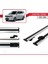 Ssangyong Turismo 2013-2019 Arası ile Uyumlu Basıc Model Ara Atkı Tavan Barı Gri 3