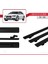 Audi A6 Allroad (C7) 2011-2018 Arası ile Uyumlu Basıc Model Ara Atkı Tavan Barı Siyah 3 Adet 3