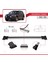 Volkswagen Touareg 2003-2010 Arası ile Uyumlu Fly Model Ara Atkı Tavan Barı Gri 3 Adet Bar 3