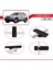 Hyundai Santa Fe (Sm) 2001-2006 Arası ile Uyumlu Basıc Model Ara Atkı Tavan Barı Siyah 4