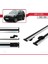Bmw X3 E83 2003-2010 Arası ile Uyumlu Basıc Model Ara Atkı Tavan Barı Gri 3