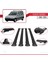 Peugeot Partner 1996-2003 Arası ile Uyumlu Fly Model Ara Atkı Tavan Barı Siyah 4 Adet Bar 4