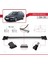 Skoda Octavia (1z) 2004-2012 Arası ile Uyumlu Fly Model Ara Atkı Tavan Barı Gri 3 Adet Bar 3