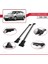 Toyota Corolla (E120) 2000-2006 Arası ile Uyumlu Fly Model Ara Atkı Tavan Barı Gri 4