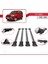 Fiat Doblo 2000-2009 Arası ile Uyumlu Fly Model Ara Atkı Tavan Barı Gri 4 Adet Bar 4