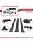 Citroen C3 Picasso 2009-2017 Arası ile Uyumlu Fly Model Ara Atkı Tavan Barı Siyah 3 Adet Bar 4