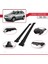 Renault Duster (Hs) 2010-2013 Arası ile Uyumlu Fly Model Ara Atkı Tavan Barı Siyah 4
