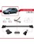 Audi A4 Avant (B5) 1996-2001 Arası ile Uyumlu Fly Model Ara Atkı Tavan Barı Gri 3 Adet Bar 3