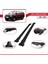 Opel Frontera Sport 1992-1998 Arası ile Uyumlu Fly Model Ara Atkı Tavan Barı Siyah 4