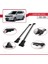Ssangyong Stavic 2013-2019 Arası ile Uyumlu Fly Model Ara Atkı Tavan Barı Gri 4