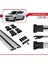 Ssangyong Stavic 2013-2019 Arası ile Uyumlu Fly Model Ara Atkı Tavan Barı Gri 5