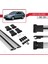 Audi A4 Avant (B5) 1996-2001 Arası ile Uyumlu Fly Model Ara Atkı Tavan Barı Gri 5